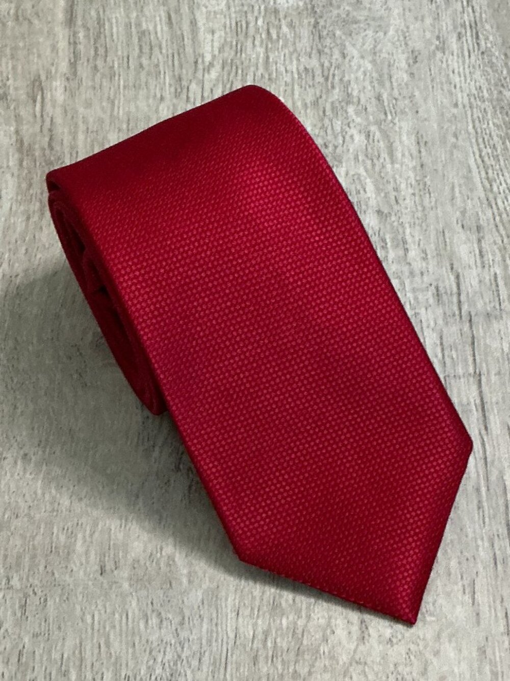 Nautica Red Woven Necktie